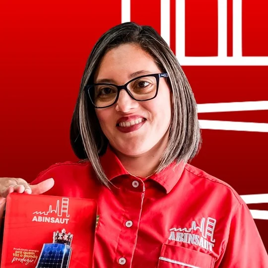 Integrante da equipe Abinsaut