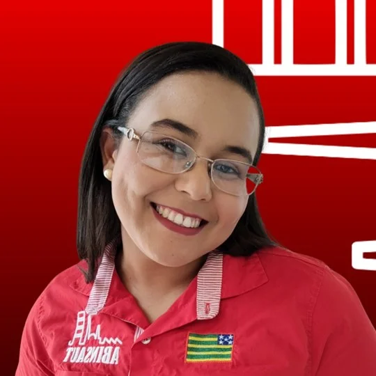Integrante da equipe Abinsaut