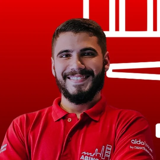 Integrante da equipe Abinsaut