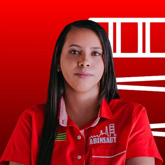 Integrante da equipe Abinsaut